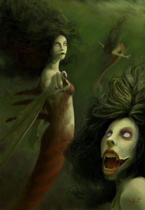 Sirenas (cuentos de terror) Magical Creatures, Fantasy Creatures, Sea Creatures, Mythological ...