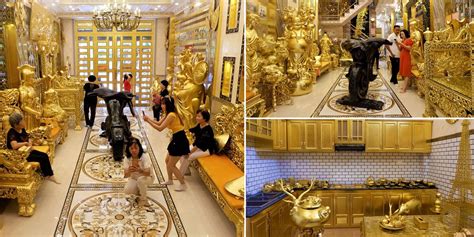 Vietnam Has A House Made Entirely Of Gold, Visitors Can Marvel At 3 ...