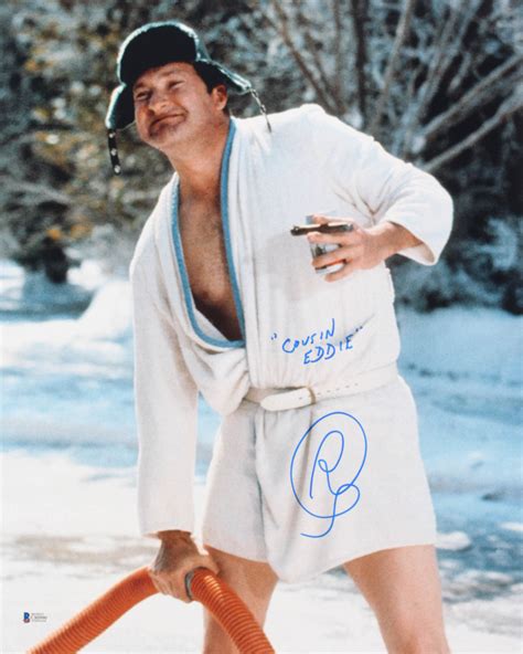 Randy Quaid Signed "National Lampoon's Christmas Vacation" 16x20 Photo Inscribed "Cousin Eddie ...