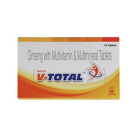 V Total Tablet 10'S - Buy Medicines online at Best Price from Netmeds.com