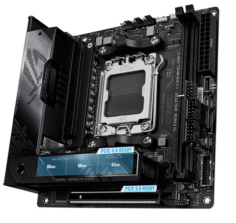 ASUS ROG STRIX X670E-I GAMING WIFI 6E Socket AM5 (LGA 1718) Ryzen 7000 Mini- ITX Gaming ...