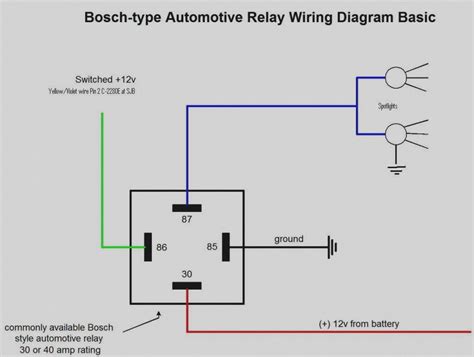 12vdc Relay Wiring Diagram