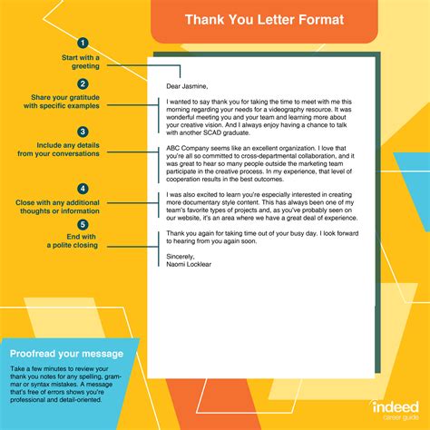 How To Write a Professional Thank You Letter (With Examples) | Indeed.com