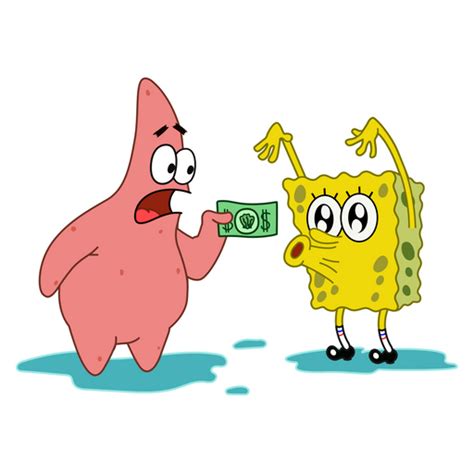 Spongebob Money Meme Patrick