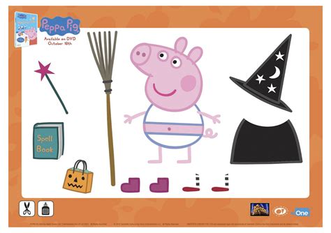 Have a Spooktacular Halloween with Peppa Pig {Free Printable Coloring ...