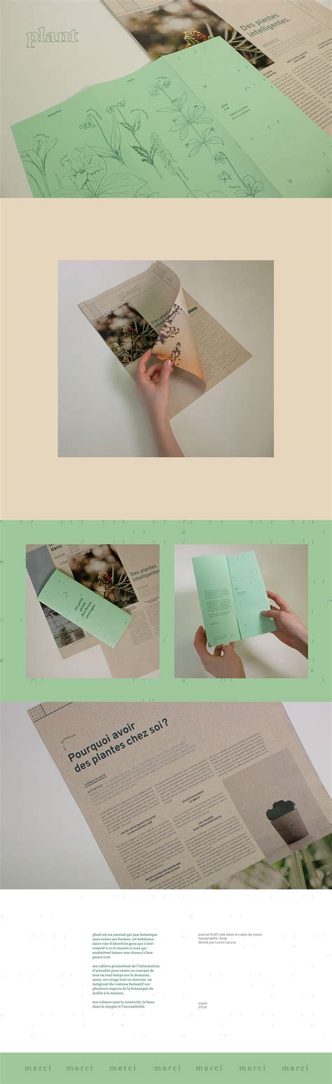 plant - journal on Behance