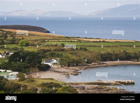 View of Bay of Kells, Iveragh Peninsula, Ring of Kerry, Co. Kerry, Republic of Ireland (Eire ...