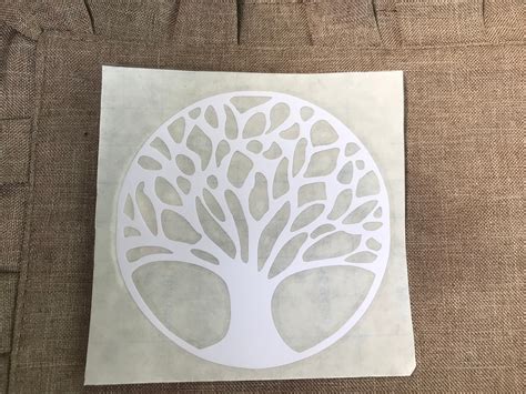 Tree Car Decals Tree Decal Decals For Cars Vinyl Decal Car | Etsy