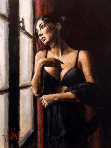 At the Window, by Fabian Perez - Village Gallery