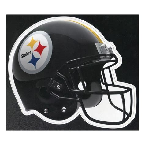 Pittsburgh Steelers NFL 8" Helmet Die Cut Decal | Steel City Collectibles