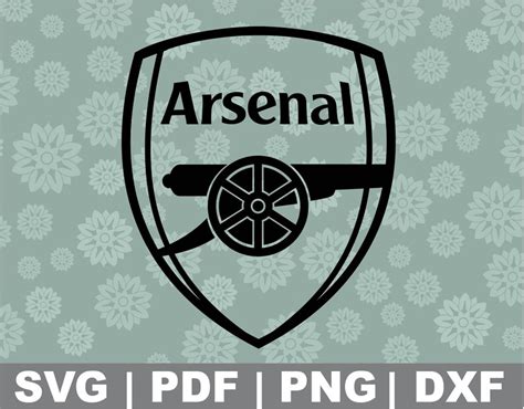 Arsenal logo clipart svg instant download | Etsy