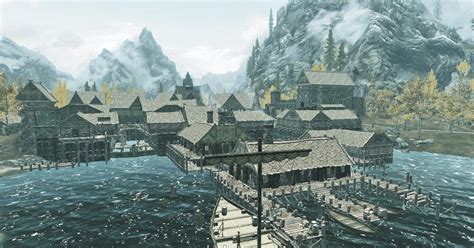 The Art of Architecture: Skyrim Architecture | Riften