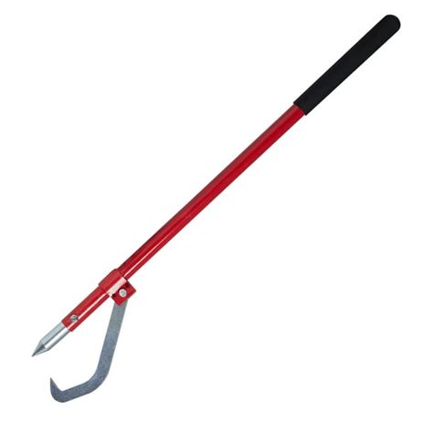 Log Roller Tool with Moving Hook, Anti Rust Labor Saving Log Peavey Tool with Gloves - Walmart.com