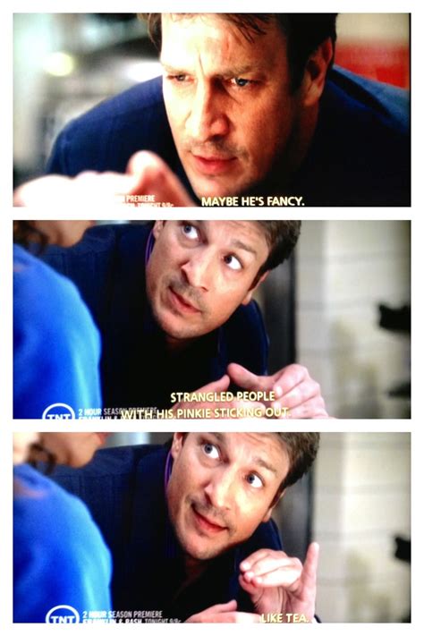 Best Castle quotes~ I literally just LOLed at this... And I'm not even joking...;) | Castle ...