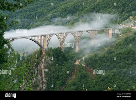 Durdevica Bridge over Tara Canyon Stock Photo - Alamy