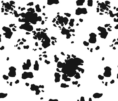 Black and White Cow Spots, Animal Pattern, Farm Print fabric - galleryinthegardendesigns ...