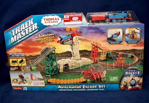 New THOMAS & Friends AVALANCHE ESCAPE SET - Trackmaster MOTORIZED ...