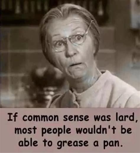 Common Sense | Fun quotes funny, Hillbilly quotes, Funny quotes