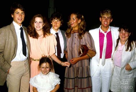 Rob Lowe, Melissa Gilbert, Jonathon Gilbert, Leslie Landon, Michael ...