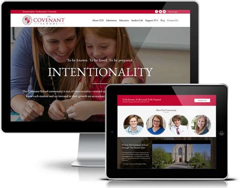 Responsive Website Development & Search Engine Optimization for The Covenant School