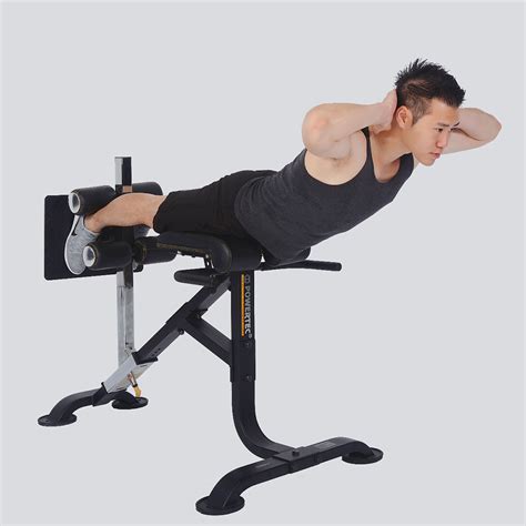 Powertec Dual Hyperextension Ab Crunch [P-HC16] - IncrediBody