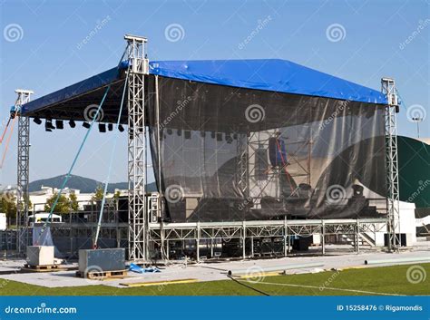 Concert backstage stock photo. Image of loud, party, musician - 15258476