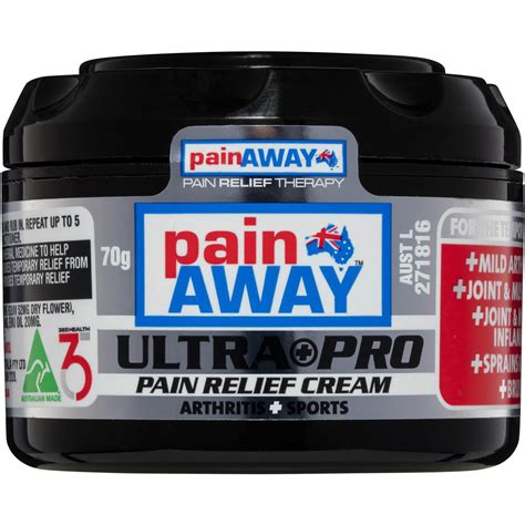 Pain Away Ultra Pro Pain Relief Cream 70g | Woolworths