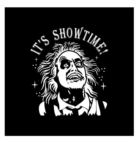 Beetlejuice Its Showtime SVG - Etsy