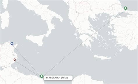 Direct (non-stop) flights from Misurata to Cairo - schedules ...