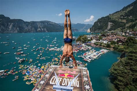 Adrenaline junkies gather for the annual Red Bull Cliff Diving World Series | New York Post