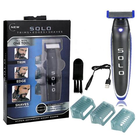 Micro Touch Solo Hyper Advanced Smart Razor LED Light Rechargeable ...