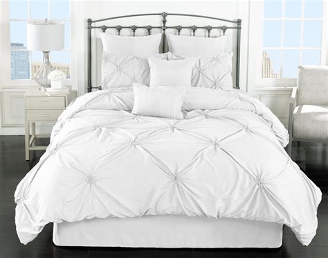 Riverbrook Home Lorraine Tufted White 8pc King Comforter Set - Walmart ...