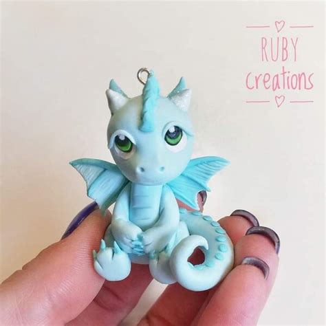 Cute Polymer Clay Dragon - Etsy