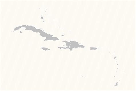 Detailed Map of Caribbean With States and Cities 25840142 Vector Art at Vecteezy