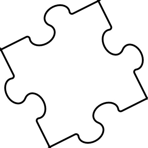 puzzle piece clipart black and white 20 free Cliparts | Download images on Clipground 2024