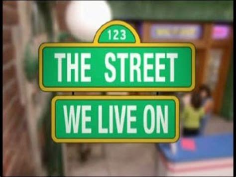 Sesame Street: The Street We Live On! (updated extended TV version restoration) | BC&TWFTW - YouTube