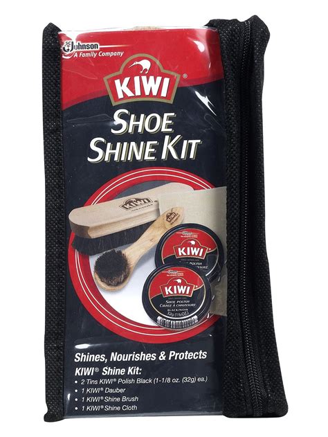 Kiwi Deluxe Shoe Shine Kit, 1 Case(12 Units) - Walmart.com