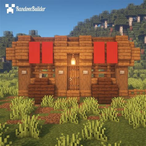 Random | Minecraft Builder on Instagram: "Medieval Wagon House! Rate it ...