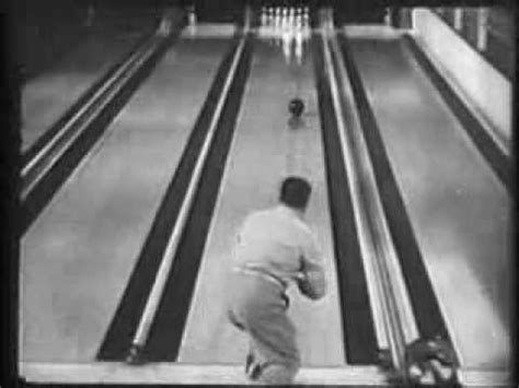 This 1948 Bowling Trick Shot Video Is a Real Hoot