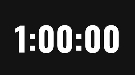 1 Hour Timer - YouTube