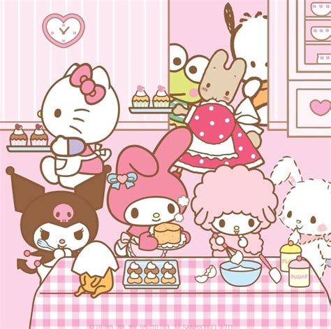 Cooking love （╹ ╹）♡ #Sanrio | Hello kitty pictures, Hello kitty iphone wallpaper, Hello kitty