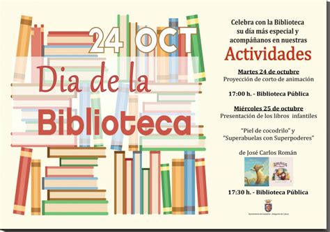 24 de octubre Día de la Biblioteca