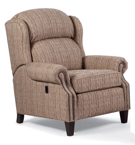 Smith Brothers Recliners Traditional Pressback Reclining Chair with Nailhead Trim | Saugerties ...