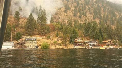 Wildfires Out West: See the Smoke Rising Over Chelan, Washington - ABC News