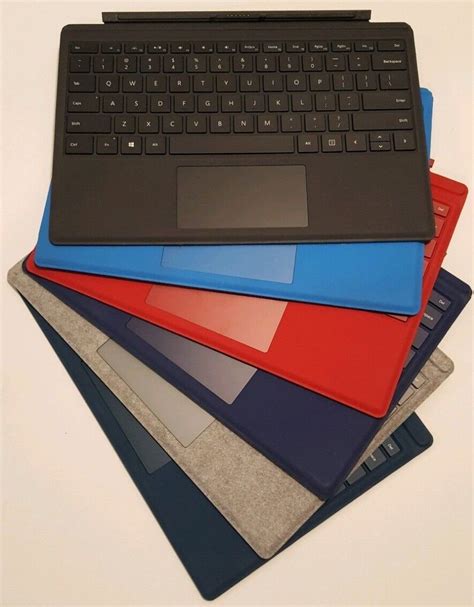 Microsoft Surface Pro Type Cover Keyboard for Surface Pro 7, Pro 6, Pro ...