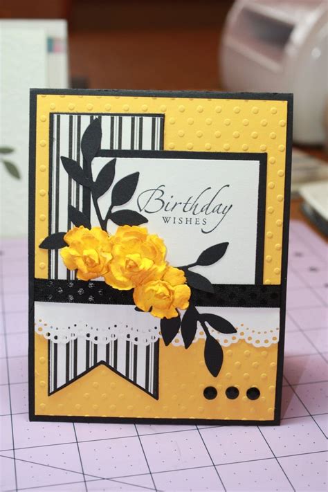 2891 best All occasion cards images on Pinterest | Card ... | Embossed cards, Birthday cards diy ...