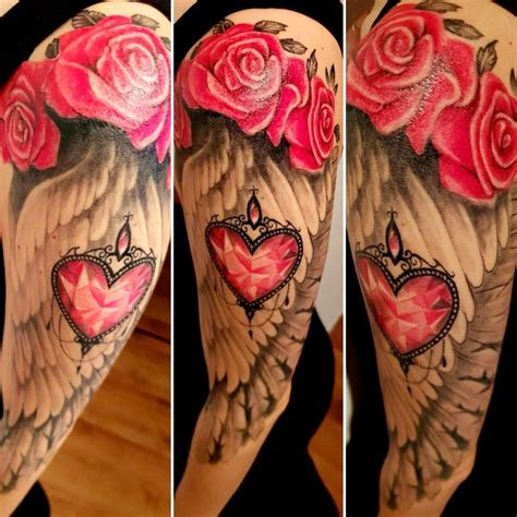 62 Creative Angel rose tattoo designs Picture Ideas | Creative Design Ideas