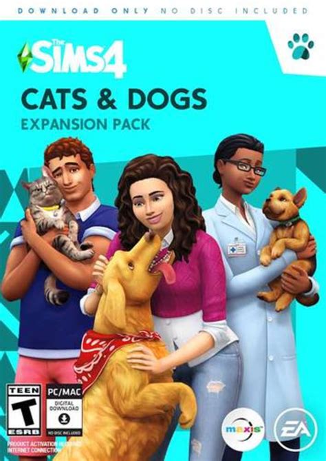 Sims 4 Cats and Dogs Expansion Pack Windows [Digital] DIGITAL ITEM - Best Buy