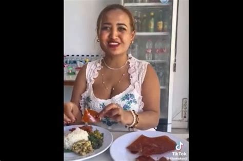 Lina Mukherjee, TikTok Indonesian influencer, jailed for saying prayer before eating pork