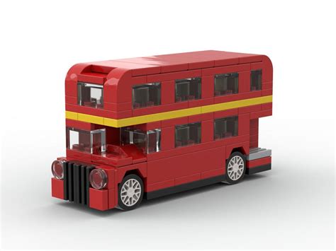 LEGO MOC Double Decker Bus by The Bobby Brix Channel | Rebrickable - Build with LEGO